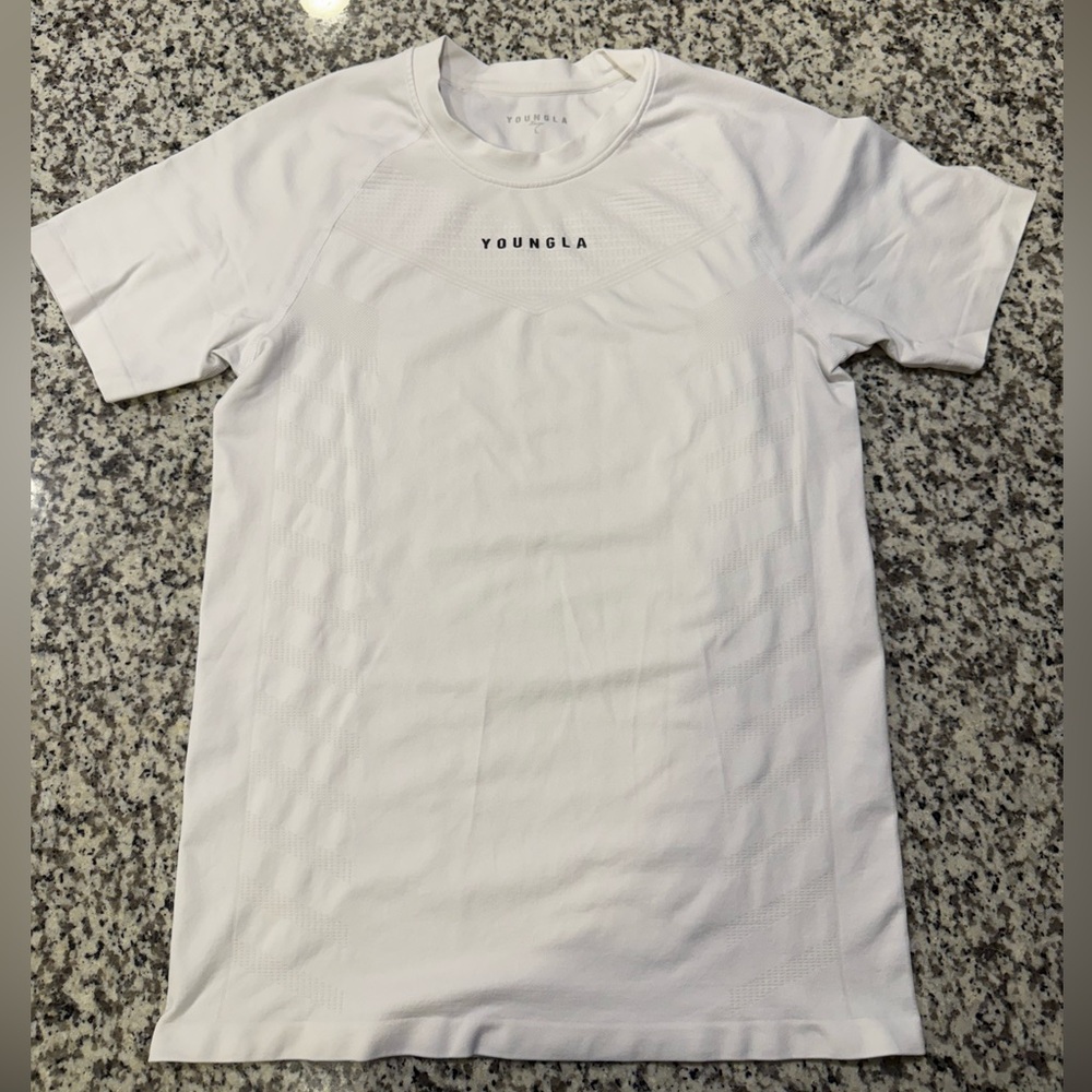 YoungLA Men's White Muscle Tee